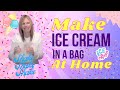 How to Make Ice Cream in a Bag Children or Kid Activity