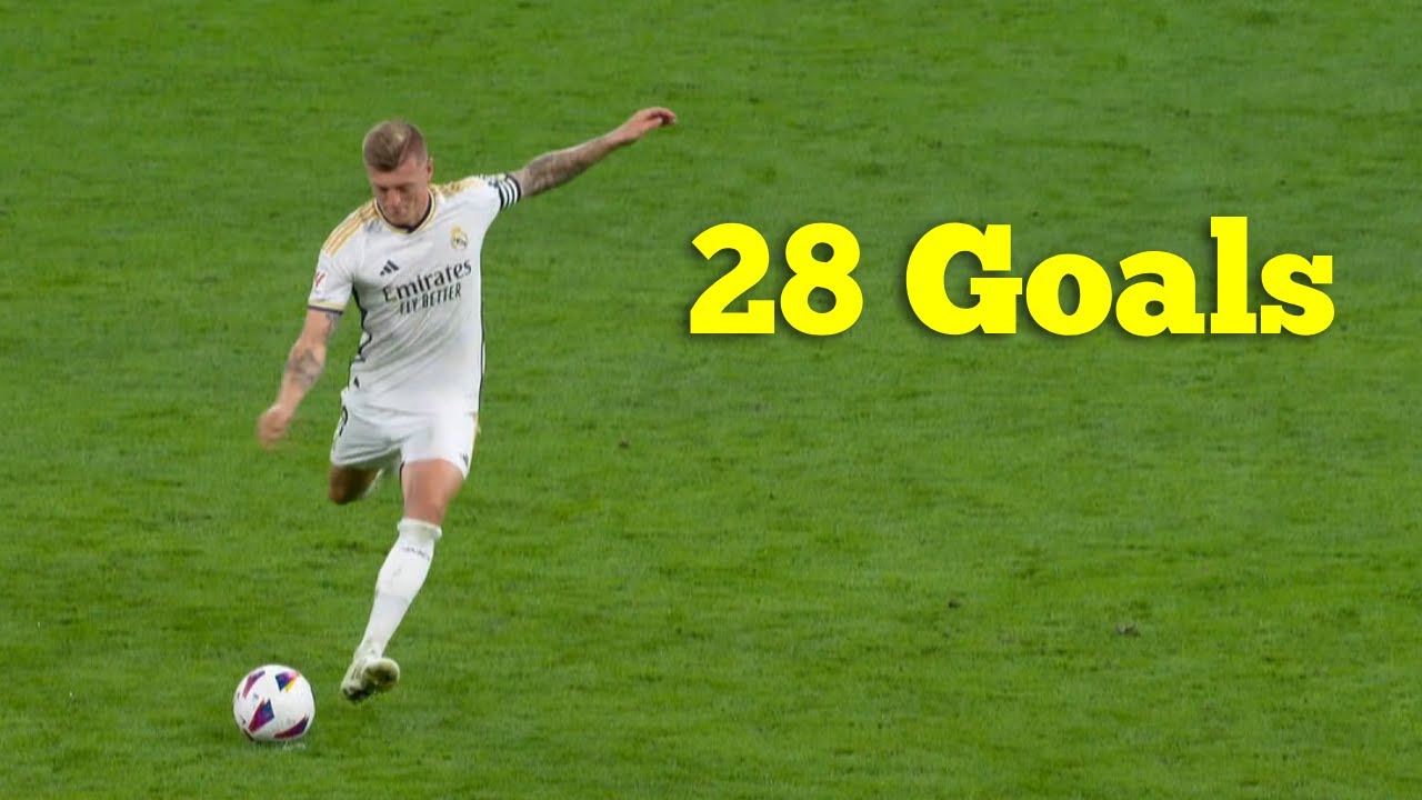 Toni Kroos All 28 Goals For Real Madrid