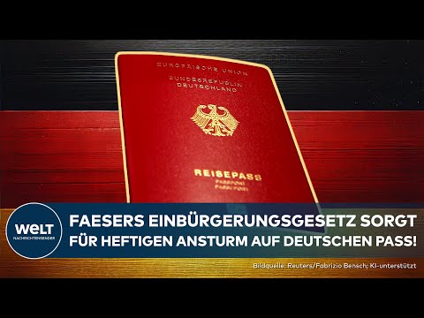 DEUTSCHER PASS: Nancy Faesers neues Einbürgerungsgesetz sorgt für heftigen Ansturm!
