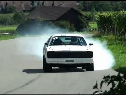 V8 Sounds Vol. 1 Hillclimb Bergrennen Oberhallau 2010 - very fast Dodge Duster, Chevy Camaro