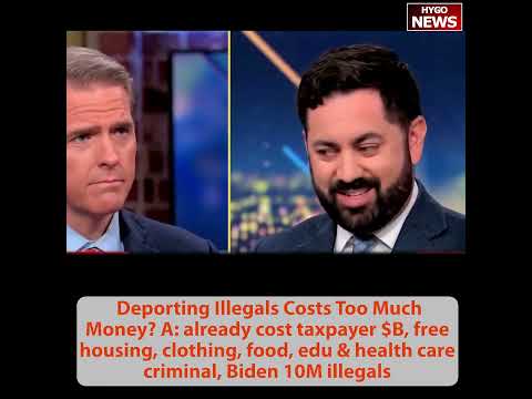 Deporting Illegal Costs Too Much Money? A: already cost $B, house, clothing, food, edu & health care