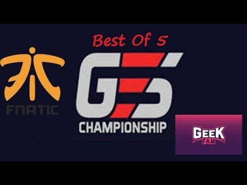 GESC Qualifere Best of 5 Fnatic Vs GeekFam 3-0 Abed Ultra Kill 21 Menit