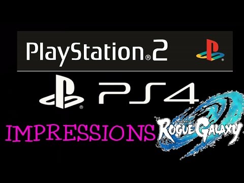 PlayStation 2 Games on PlayStation 4 (Rogue Galaxy)