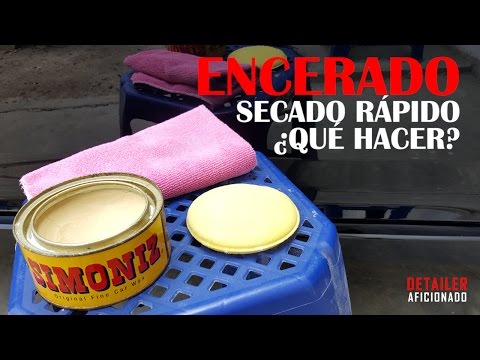 !Cera Simoniz¡ Se seca muy rápido!!!