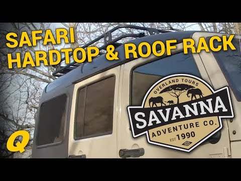 Project JK: Savanna - Smittybilt Safari Hardtop & Defender Roof Rack Installation