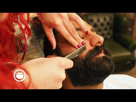 Super Dense Barbershop Beard Trim | Cut and Grind Video