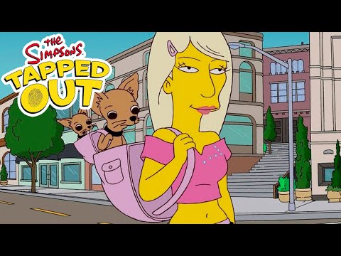 The Simpsons: Tapped Out - Springfield Heights | Paris Texan (walkthrough)