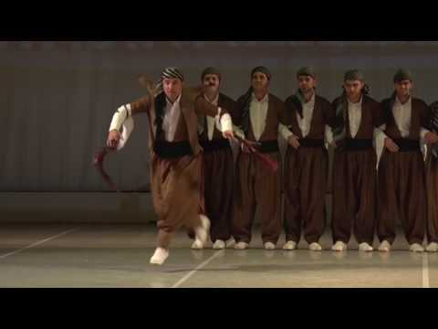 Nishtiman group kurdish traditional dance with Balaban and Drum
