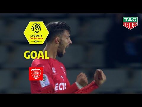 Goal Denis BOUANGA (45') / Nîmes Olympique - Amiens SC (3-0) (NIMES-ASC) / 2018-19