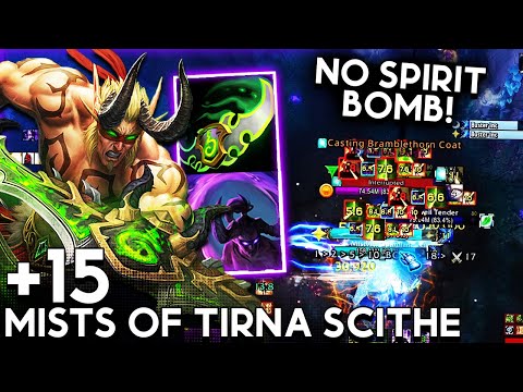 Mists of Tirna Scithe +15 no comms | Aldrachi no-bomb VDH | TWW SEASON 1 M+