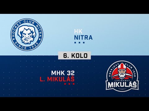 6.kolo HK Nitra - MHK 32 Liptovský Mikuláš HIGHLIGHTS