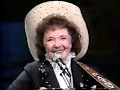 Patsy Montana - I Want To Be A Cowboy's Sweetheart (live on Letterman 1988) - Binge Discs & More Patsy Montana - I Want To Be A Cowboy's Sweetheart (live on Letterman 1988)
