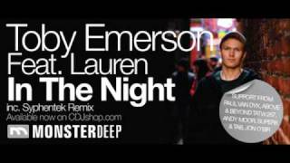 Toby Emerson Feat. Lauren - In The Night (Original Mix)