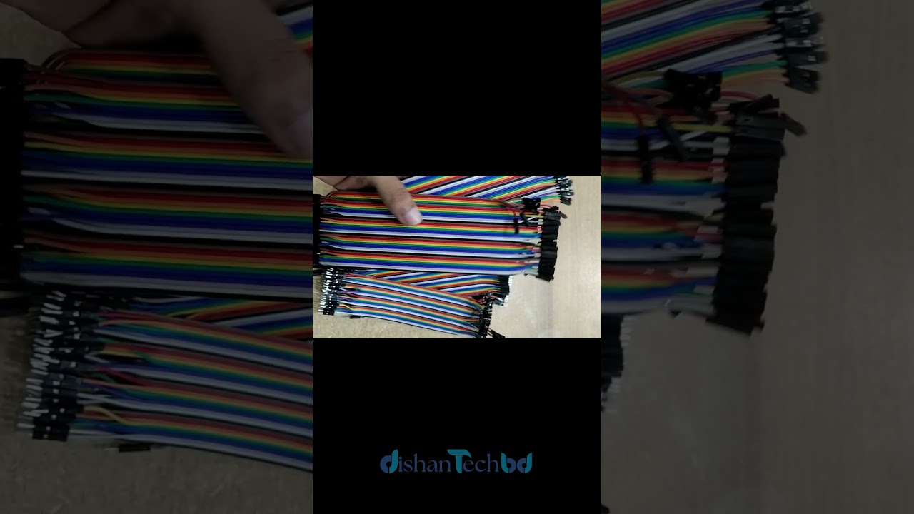 Connecting Wire  Jumper Wire Product Review From DishanTech BD