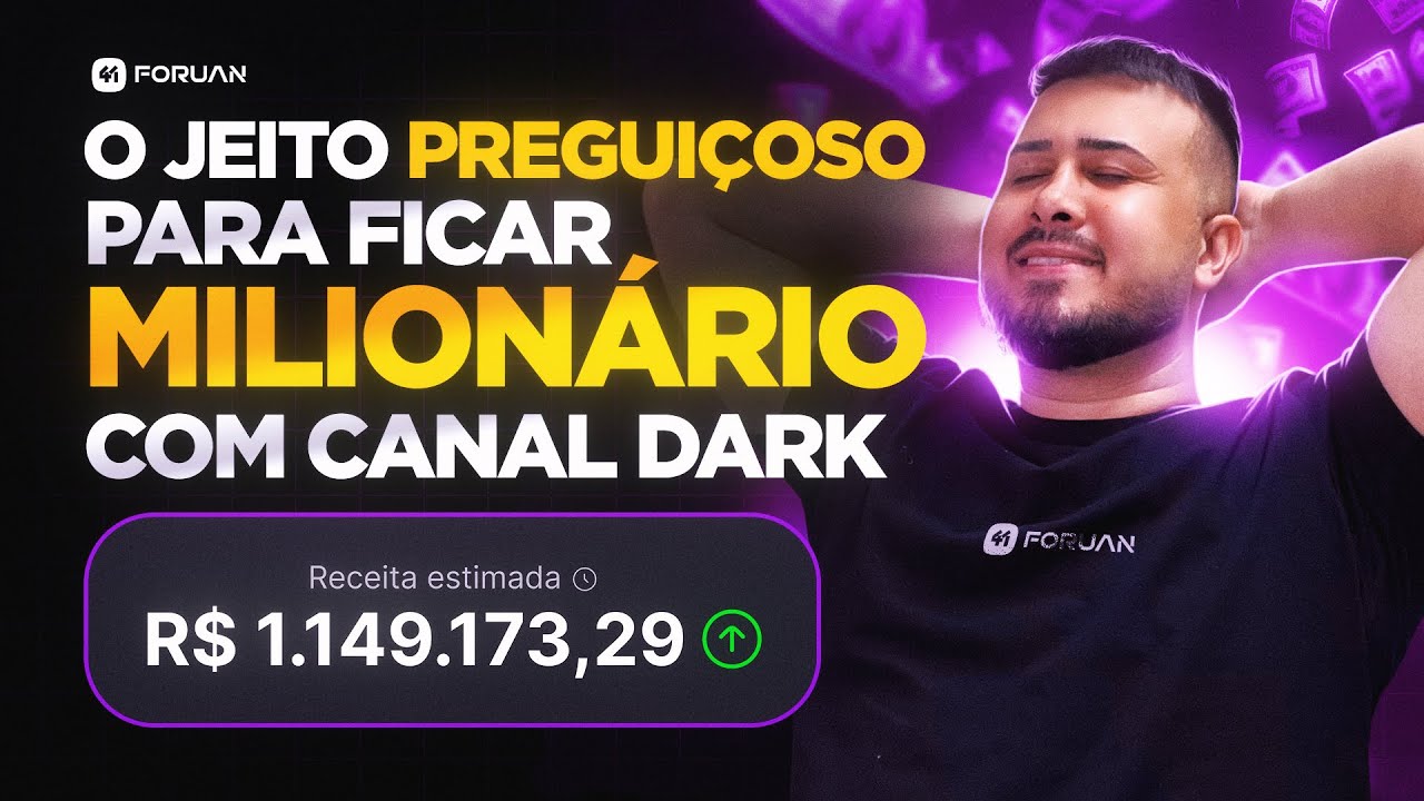 INSANO! ESSE CANAL DARK DESCONHECIDO FATURA R$50 MIL/MÊS SEM FAZER QUASE NADA! (COPIE E ME AGRADEÇA)