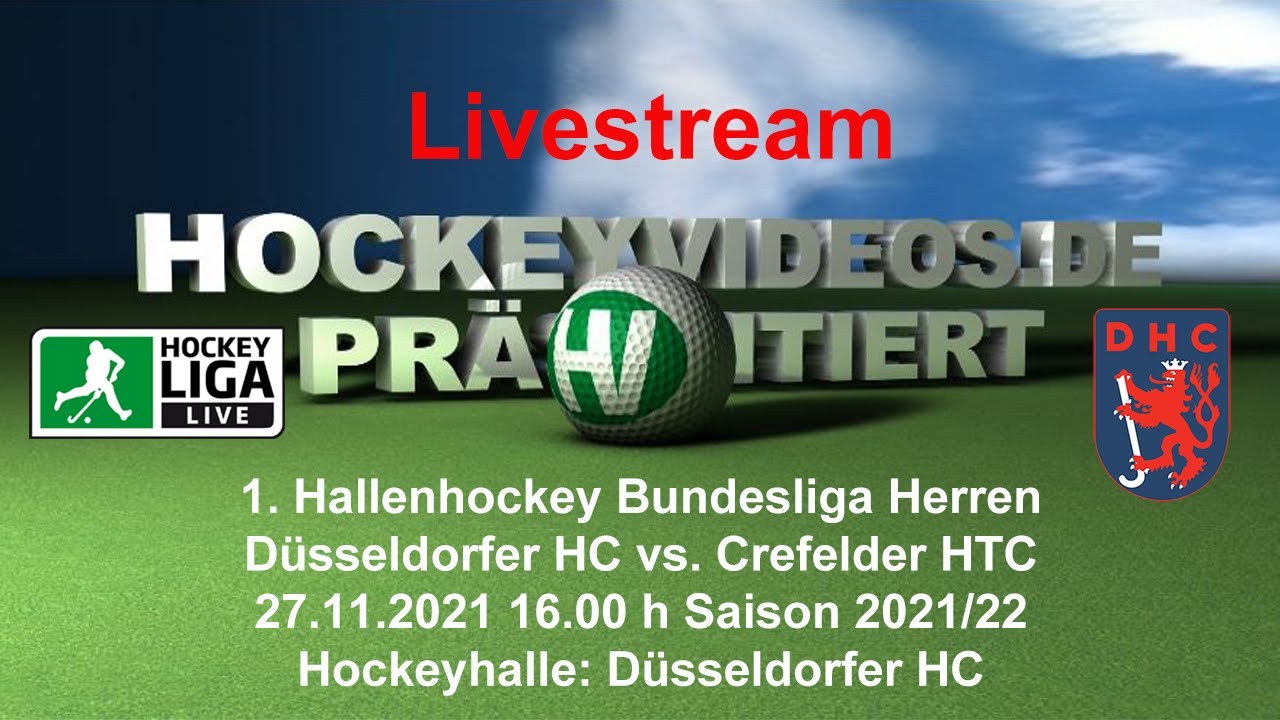 27.11.2021, 16:00 Uhr: Herren Düsseldorfer HC vs. Crefelder HTC, 1. Spieltag