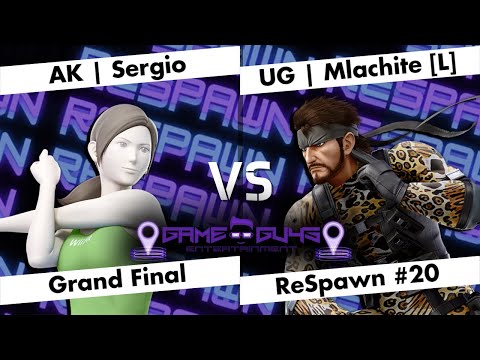 AK | Sergio (Wii Fit Trainer) vs UG | malachite [L] (Snake) - GF - ReSpawn #20
