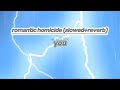 Romantic Homicide Slowed Reverb