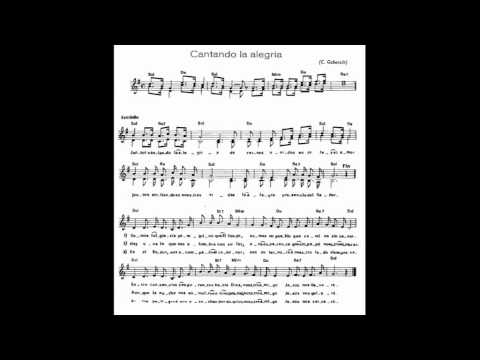 Cantando la alegría (Cesareo Gabarain)