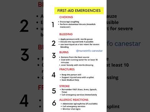 First Aid Emergency Tips #firstaid #firstaidtips #emergencies #emergencyresponse