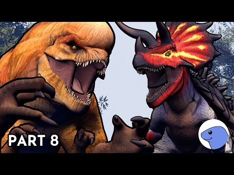 Distortus Rex vs Ultimasaurus | Animation (Part 8)