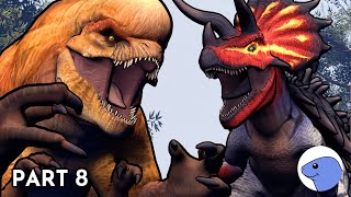 Distortus Rex vs Ultimasaurus | Animation (Part 8)