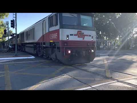CSR005 leads Freight Train through Salisbury