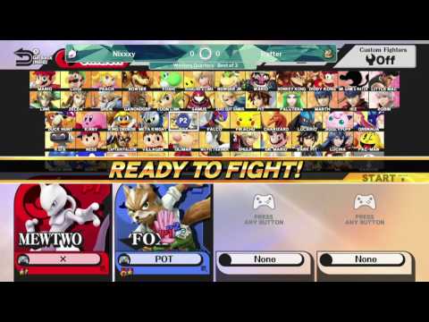 SOS22 Winners Quarters - Nixxxy (Mewtwo) vs Potter (Fox)