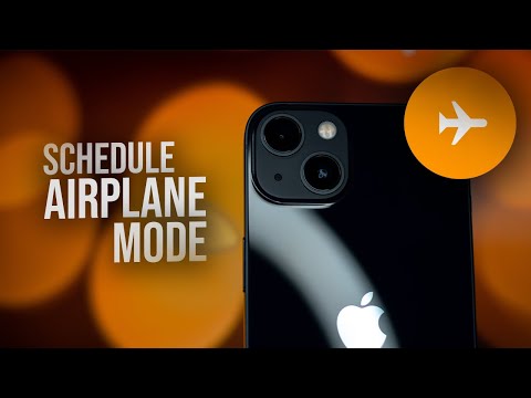 How to Schedule Airplane Mode on iPhone (tutorial)