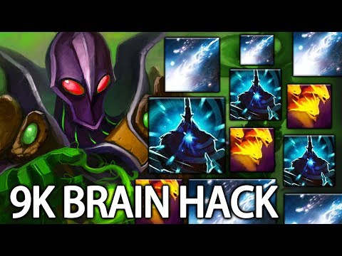 9K Brain HACK with Rubick GH God Gameplay is Insane! Dota 2 Pro