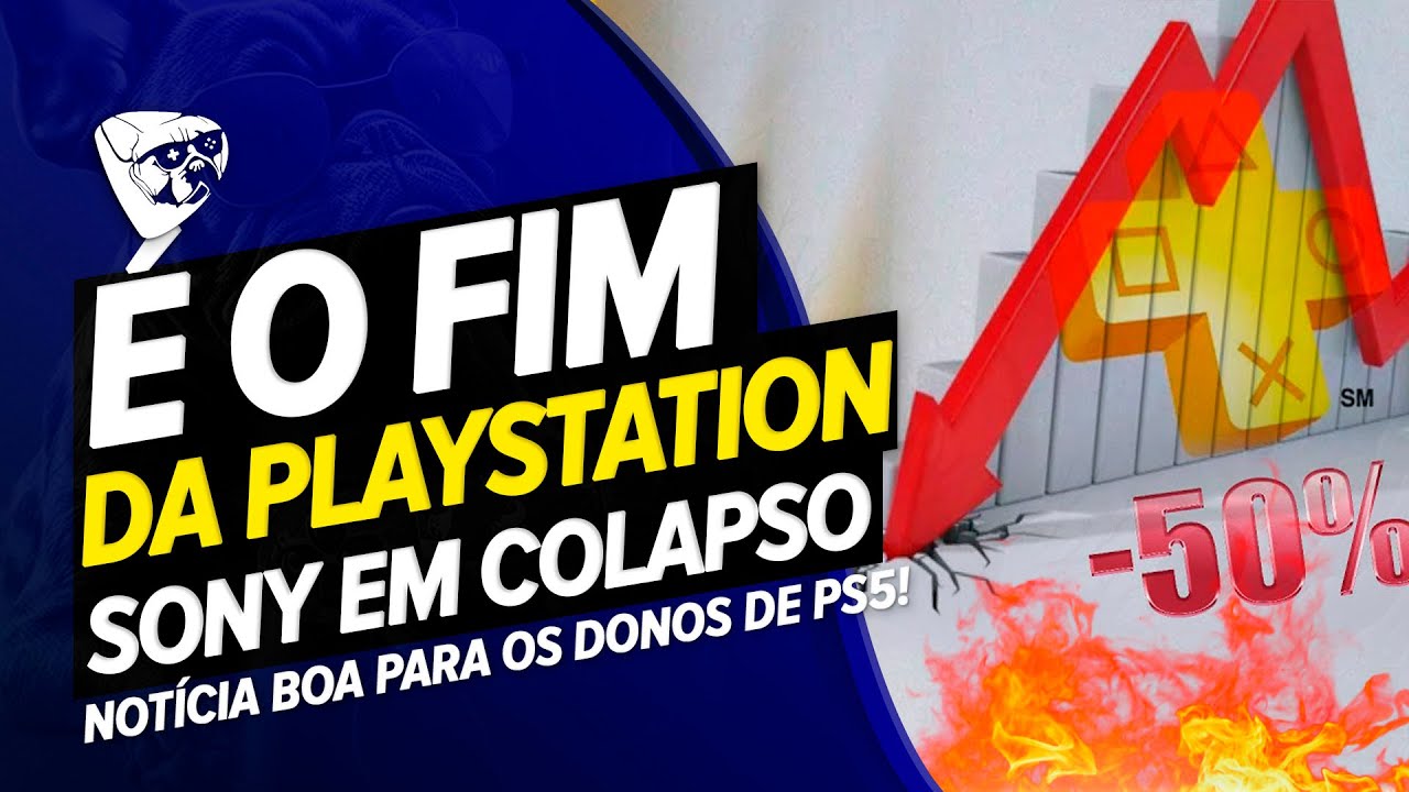 É O FIM Da PLAYSTATION?! Sony ESTÁ Em COLAPSO, NOTÍCIA BOA Para Os DONOS De PS5!