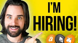 - Want to work for me? I'm hiring a blockchain dev.