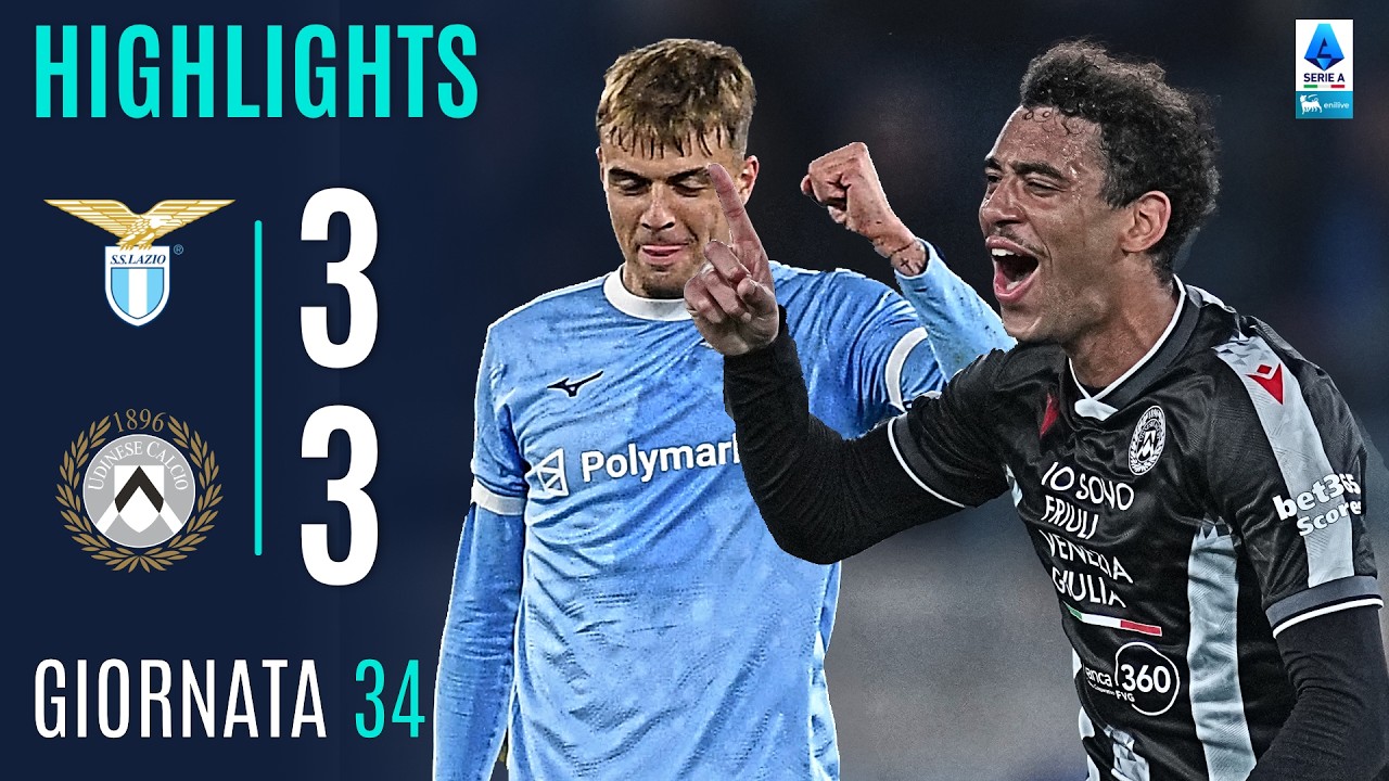 Partita Folle All’Olimpico! | LAZIO-UDINESE 2-2 | HIGHLIGHTS | SERIE A ENILIVE 2025/26