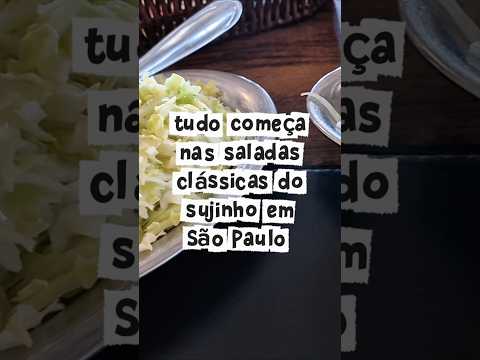 Saladas da churrascaria Sujinho: você não pode deixar de pedir #churrasco #sujinho #shorts