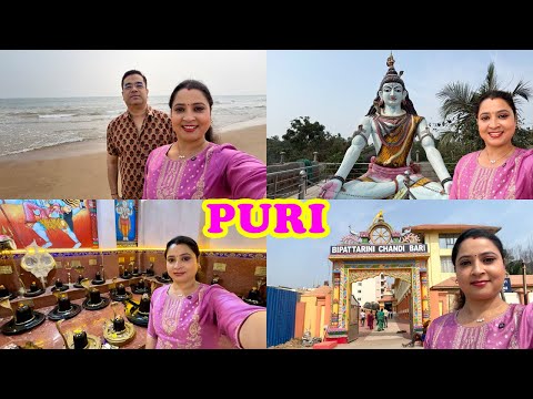 Puri Te 108 Shiv Mandir Darshan Kore Mon Ta Bhore Gelo || Puri Sea Beach & Bipattarini Chandi Bari