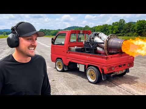 Building the Jet Engine Mini Truck