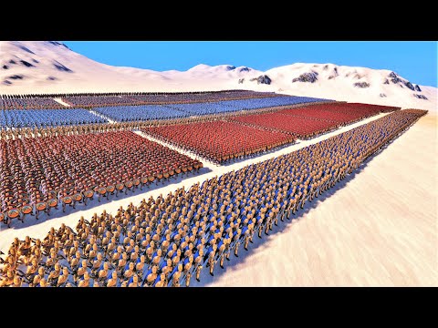 Army of Ancient Warriors VS Evil Dark Lords Army | Ultimate Epic Battle Simulator - UEBS