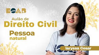 Direito Civil - Pessoa Natural - 1ª Fase OAB 37º