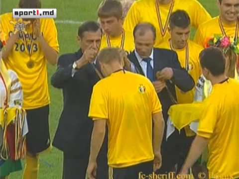 Sheriff - Costuleni 2-1 (ceremonia de premiere 2013)