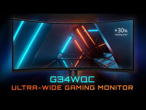 GIGABYTE G34WQC UWQHD Ŀ ̹ 144 ǾƮ