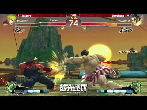 Integra (Ken) vs Jewelman (Honda) - Absolute Battle AE2012 Top 16