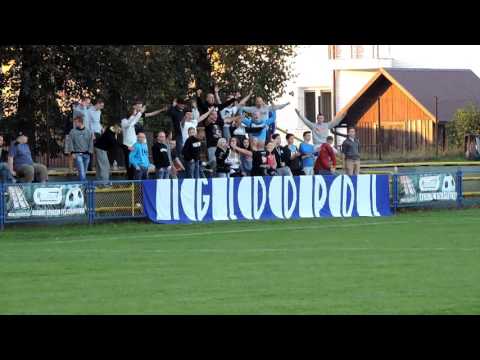 Bramka i doping kibiców w meczu Czarnovia Czarna - Igloopol Dębica 03.10.2015