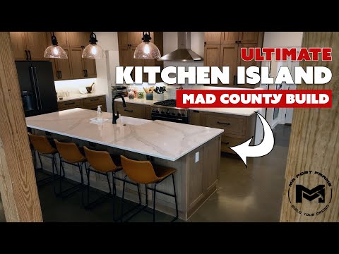 The ULTIMATE Barndominium Kitchen ISLAND | MAD County Build