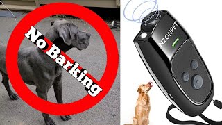 NZONPET Ultrasonic Anti Barking Device Test And Review