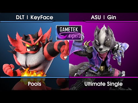 Gametek Night 2022.27 Pools - KeyFace (Incineroar) Vs. Gin (Wolf) SSBU Ultimate Tournament