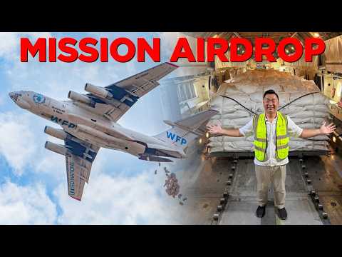 Inside the UN Aviation Lifeline: IL-76 Humanitarian Airdrop Mission