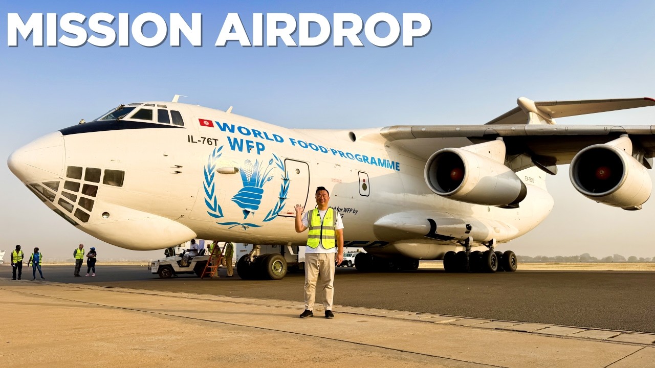 Mission from the Sky: UN WFP IL-76 Humanitarian Airdrops