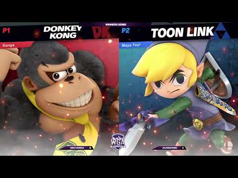 Konga (Donkey Kong) vs. JojoDaHobo (Toon Link) - WGA Colosseum 38 - Winners Semis