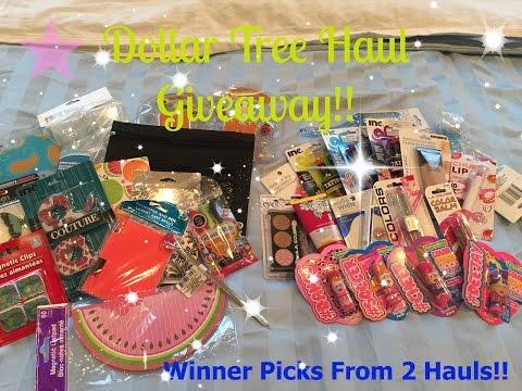 DOLLAR TREE HAUL GIVEAWAY!! Aug 2015 {{CLOSED!!}}