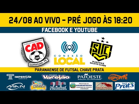 CRESOL/CAD/GUARAPUAVA x SELETO MARINGÁ FUTSAL  7ª RODADA -Paranaense de Futsal  Chave Prata
